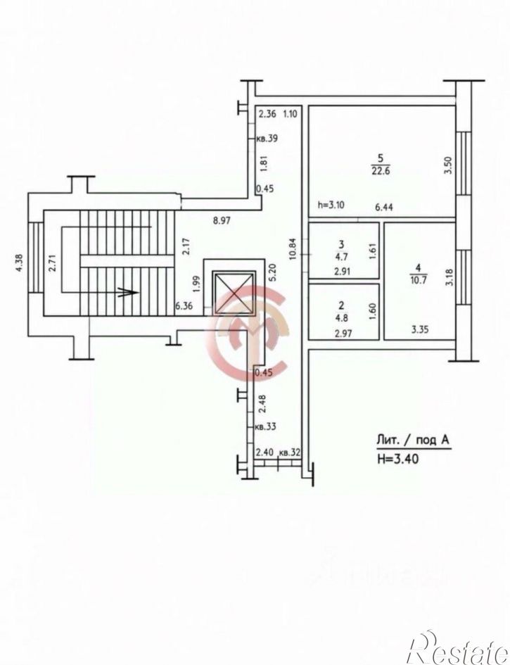 1-комн квартира улица Советской Армии, 80,  д. 80