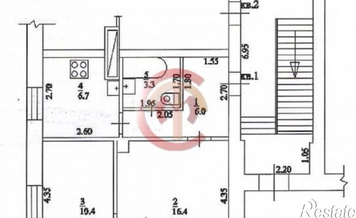 2-комн квартира Пионерская улица, 57,  д. 57