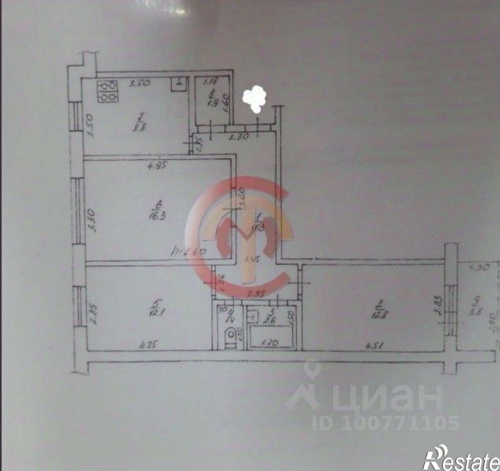 3-комн квартира ул Гоголя, 429,  д. 429