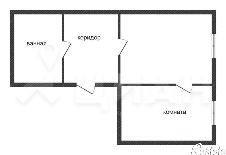 1-комн квартира ул Комсомольская, 162/1,  д. 162/1